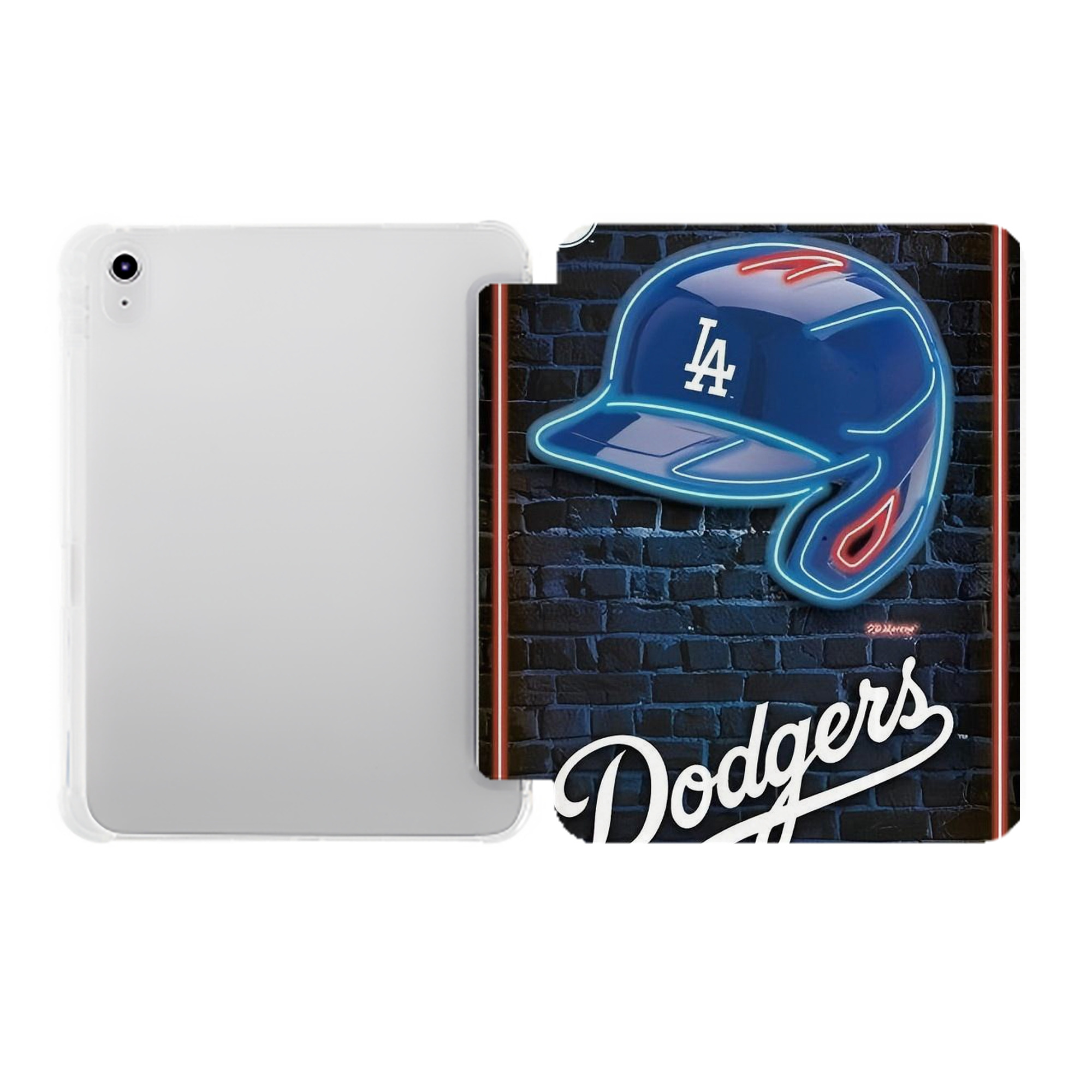  Premium Tri-Fold PU Leather & Silicone IPad Case With Pencil Slot – Fits 9.5,10.5,10.9 – Adjustable Stand, Slim, Protective